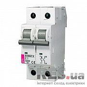Автоматический выключатель ETIMAT 6 2p C 1A ETI Київ