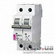 Автоматический выключатель ETIMAT 6 2p C 2A ETI Київ