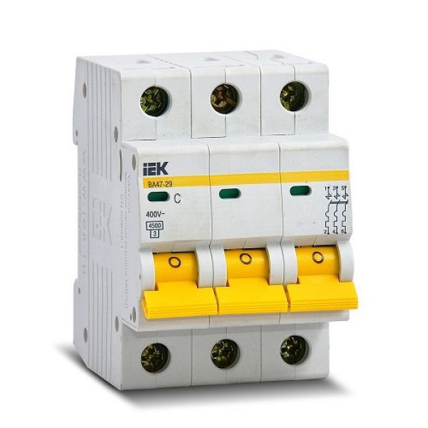 Автоматический выключатель BA47-29 3p 40A IEK Київ - изображение 1