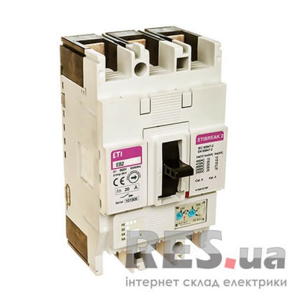 Автоматический выключатель EB2 125/3L 63A 3p ETI Київ - изображение 1