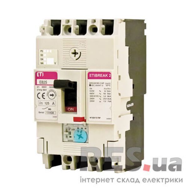 Автоматический выключатель EB2S 160/3LF 16A 3p (16kA) ETI Київ - изображение 1