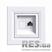 Розетка компьютерная Schneider Asfora kat5e UTP Белая (EPH4300121) Київ