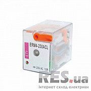 Реле электромеханическое ERM4-230AC 4p 230B переменного тока ЕТI Київ