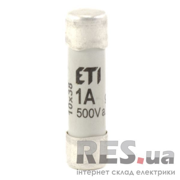 Предохранитель цилиндрический CH10x38 AM 1A ETI Київ - изображение 1