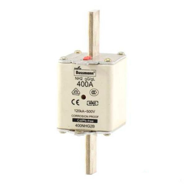 Предохранитель 400NHG2B NH 400A 500V GL/GG размер 2 DUAL IN Киев - изображение 1