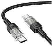 Кабель Hoco U129 Spirit USB to Type-C Black (Код товару:39238) Харьков