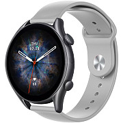 Ремінець ArmorStandart Silicone Watch Strap 22mm Light Grey (ARM80664) (Код товару:39465) Харьков