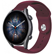 Ремінець ArmorStandart Silicone Watch Strap 22mm Marsala (ARM80665) (Код товару:39464) Харьков