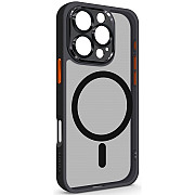 Чохол ArmorStandart Unit MagSafe SE для Apple iPhone 16 Pro Black Orange (ARM81147) (Код товару:3947 Харьков