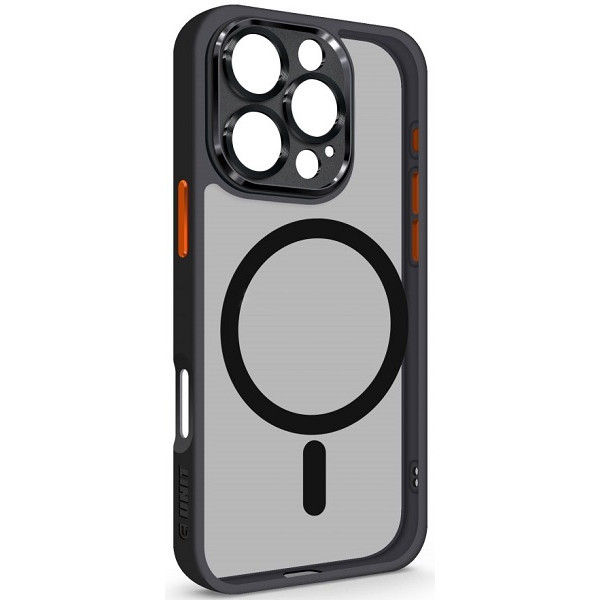 Чохол ArmorStandart Unit MagSafe SE для Apple iPhone 16 Pro Black Orange (ARM81147) (Код товару:3947 Харьков - изображение 1