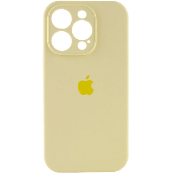 DM Чохол Silicone Case Full Camera для iPhone 16 Pro Max Mellow Yellow (Код товару:39560) Харьков - изображение 1