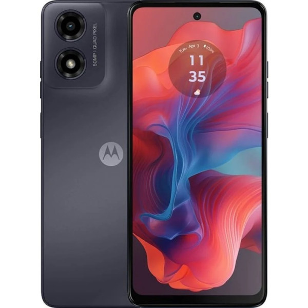 Смартфон Motorola Moto G04s 4/128GB Concord Black Global UA (PB360041UA) (Код товару:39339) Харьков - изображение 1