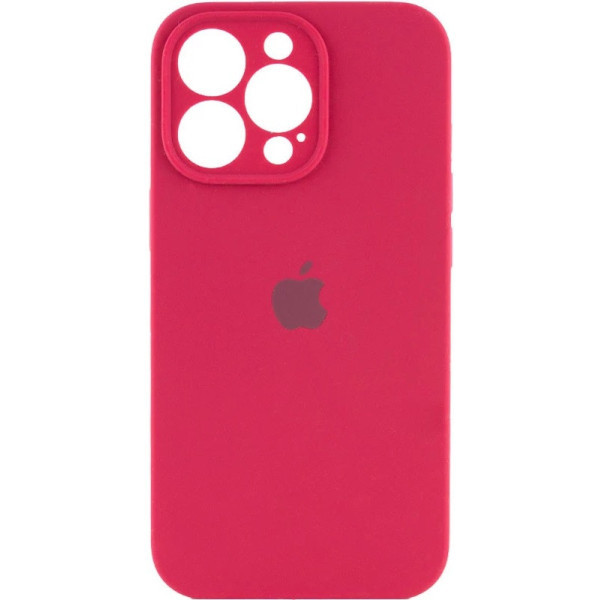 DM Чохол Silicone Case Full Camera для iPhone 16 Pro Rose Red (Код товару:39609) Харьков - изображение 1