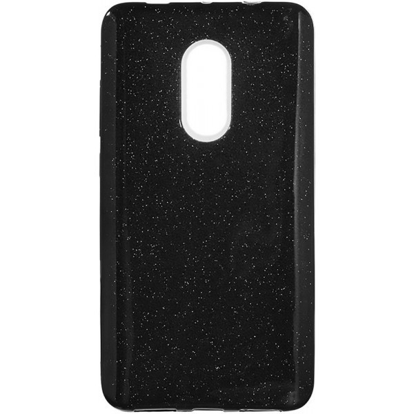 Silicone Case for Xiaomi Redmi Note 4X Black Shine (Код товару:11819) Харьков - изображение 1