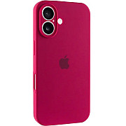 Apple Чохол Silicone Case Full Camera для iPhone 16 Rose Red (Код товару:39630) Харьков