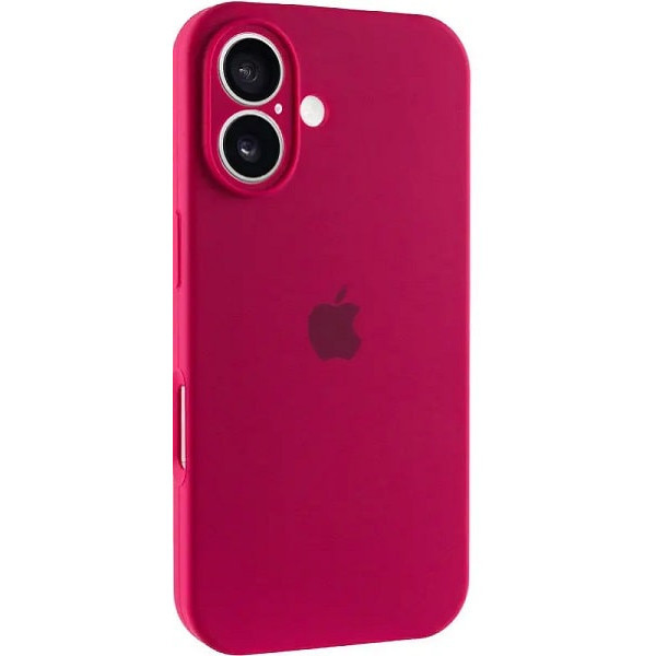 Apple Чохол Silicone Case Full Camera для iPhone 16 Rose Red (Код товару:39630) Харьков - изображение 1