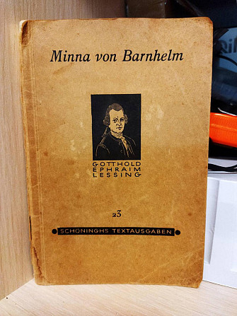 Minna von Barnhelm Lessing Gotthold Ephraim 1937 рік Киев - изображение 1