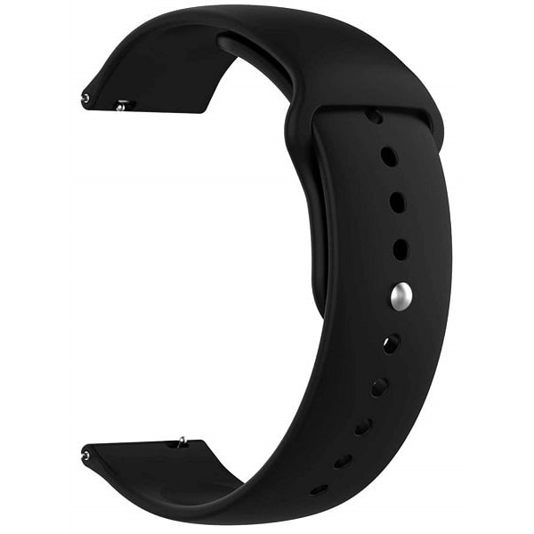 Ремінець ArmorStandart Silicone Watch Strap 20mm Black (ARM60350) (Код товару:39694) Харьков - изображение 1