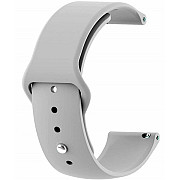 Ремінець ArmorStandart Silicone Watch Strap 20mm Light Grey (ARM60517) (Код товару:39696) Харьков