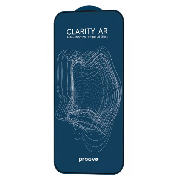 Захисне скло Proove Clarity AR для iPhone 15 Pro Black (PGCARI15P001) (Код товару:39844) Харьков - изображение 1