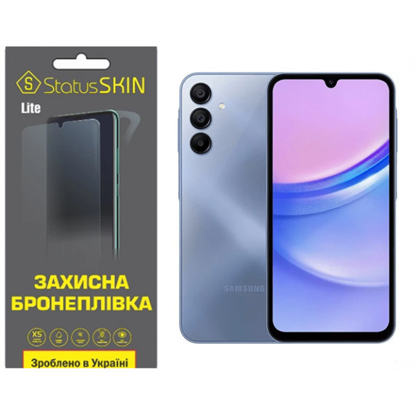 Поліуретанова плівка StatusSKIN Lite для Samsung Galaxy A15 Глянцева (Код товару:39898) Харьков - изображение 1