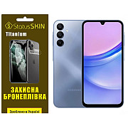 Поліуретанова плівка StatusSKIN Titanium для Samsung Galaxy A15 Глянцева (Код товару:39905) Харьков