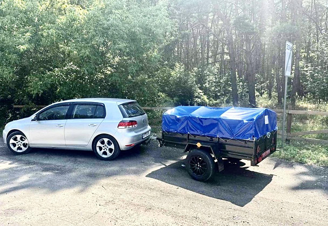 Новий причіп до авто 300х150х50- одновісний Зеньков - изображение 1