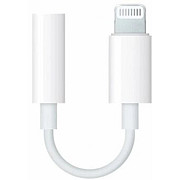 Адаптер Apple 3.5mm to Lightning Copy White (Код товару:39676) Харьков