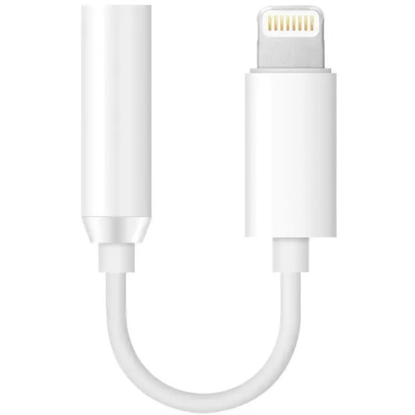 Адаптер Apple 3.5mm to Lightning High Copy White (Код товару:39677) Харьков - изображение 1