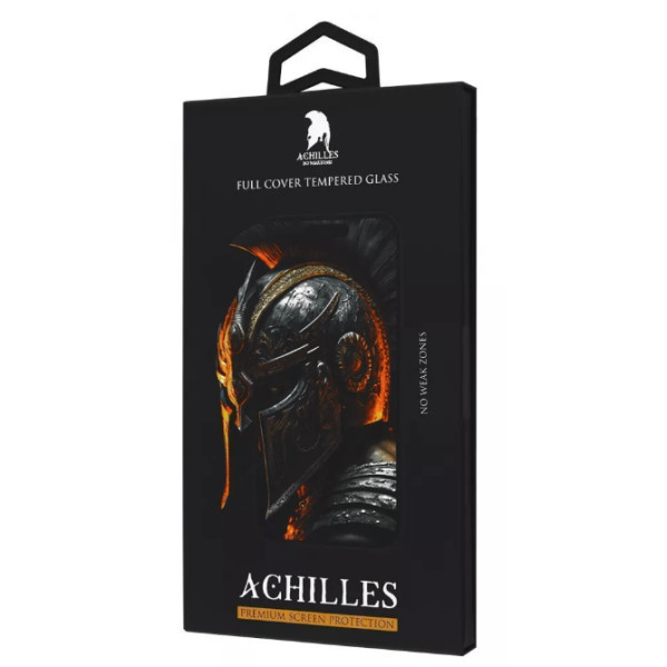 DM Захисне скло FULL SCREEN ACHILLES для iPhone 14 Pro/15/16 Black (Код товару:39646) Харьков - изображение 1