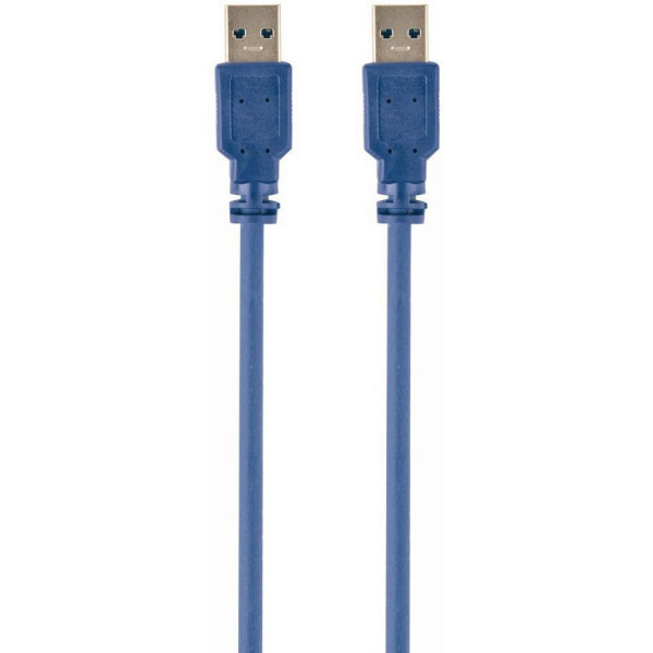 Кабель Maxxter USB 3,0 AM-AM 0.5 м синій (U-AMAM3-0.5m) (Код товару:39527) Харьков - изображение 1