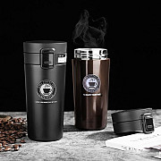 Термочашка з нержавіючої сталі Caka coffee cup чорний Київ