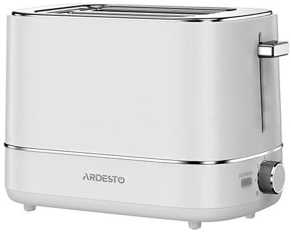 Тостер Ardesto T-F450W 800 Вт белый Київ - изображение 1