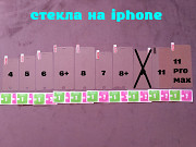 Стекло закаленное на iphone 4,5,6,6+,7,7+,8,8+11,11 Pro Max защита экрана Борисполь