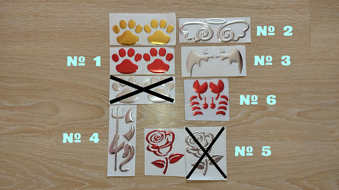 Наклейки на авто - мото 3D выпуклые формы Борисполь - изображение 1