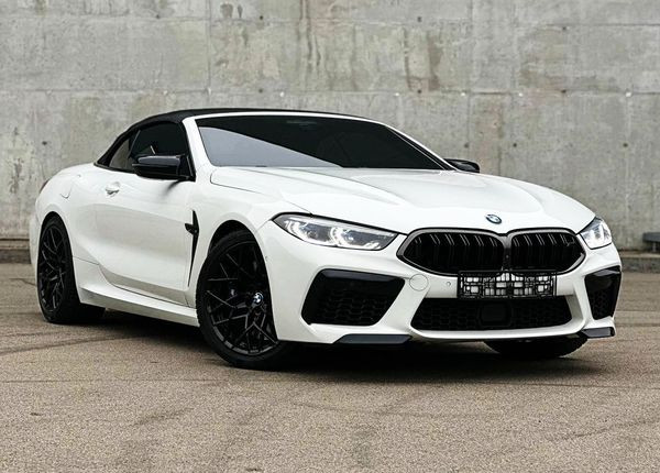 143 Прокат кабриолета на свадьбу съемки BMW M8 Cabrio белая без водителя Київ - изображение 1