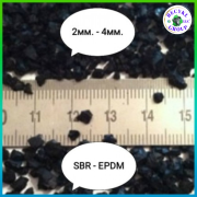 Гумова крихта SBR 2-4мм гумовий гранулят EPDM, rubber granules Одесса