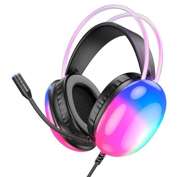 Навушники Hoco W109 Rich Gaming Headphones Black (Код товару:39244) Харьков - изображение 1