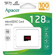 Карта пам'яті Apacer microSDHC 128GB UHS-I Class 10 (AP128GMCSX10UB-RA) (Код товару:40018) Харьков