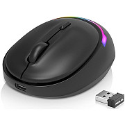 Мишка REAL-EL RM-440W Wireless USB Black (EL123200045) (Код товару:39769) Харьков