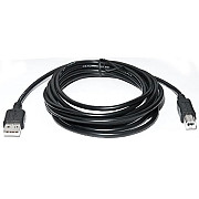 USB подовжувач REAL-EL Pro USB - USB-B v 2.0 (M/M) 2 м Black (EL123500026) (Код товару:40111) Харьков