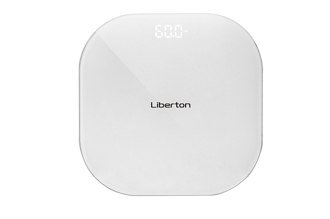 Весы напольные Liberton LBS-0817 180 кг белые Киев - изображение 1