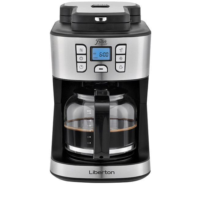 Кофеварка капельная Liberton LCM-2203 950 Вт черная Київ - изображение 1