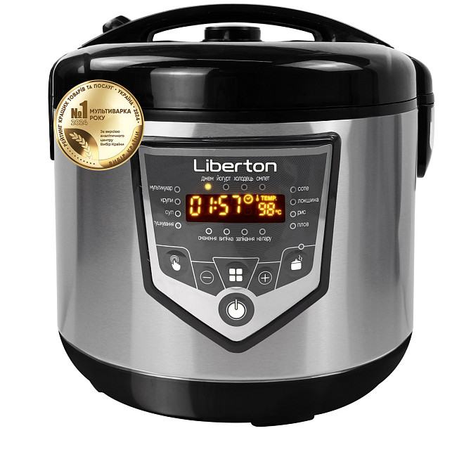 Мультиварка Liberton LMC-3112 900 Вт черная Киев - изображение 1