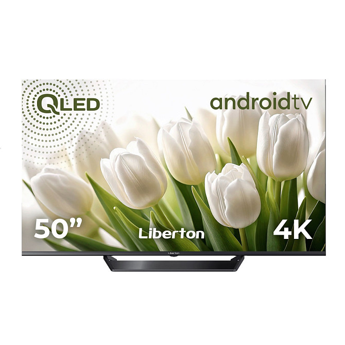 Телевизор Liberton LED LTV-50Q01AT 50 дюймов черный Київ - изображение 1