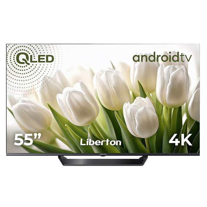 Телевизор Liberton LED LTV-55Q01AT 55 дюймов черный Київ - изображение 1
