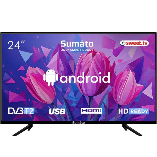 Телевизор SUMATO Smart-TV 24HT03 24 дюйма Київ - изображение 1