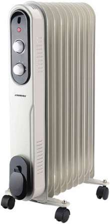 Обогреватель масляный Aurora 052AU 2000 Вт белый Киев - изображение 1