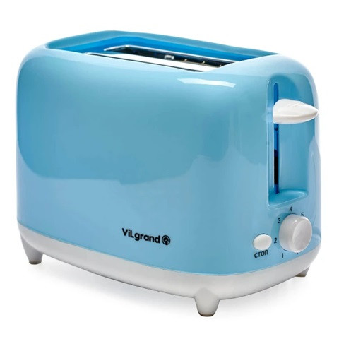 Тостер Vilgrand VT0722P Blue 750 Вт голубой Киев - изображение 1