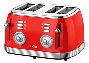 Тостер SOGO Retro SS-5465 1500 Вт красный Киев